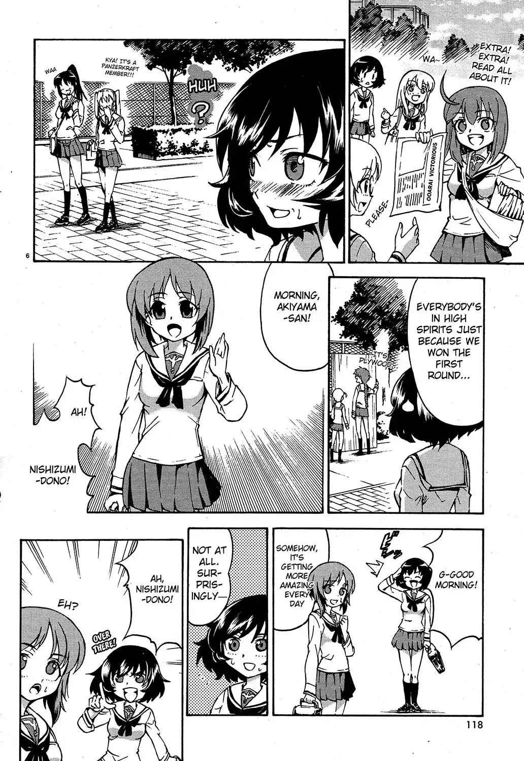 Girls ANDamp; Panzer Chapter 6 6